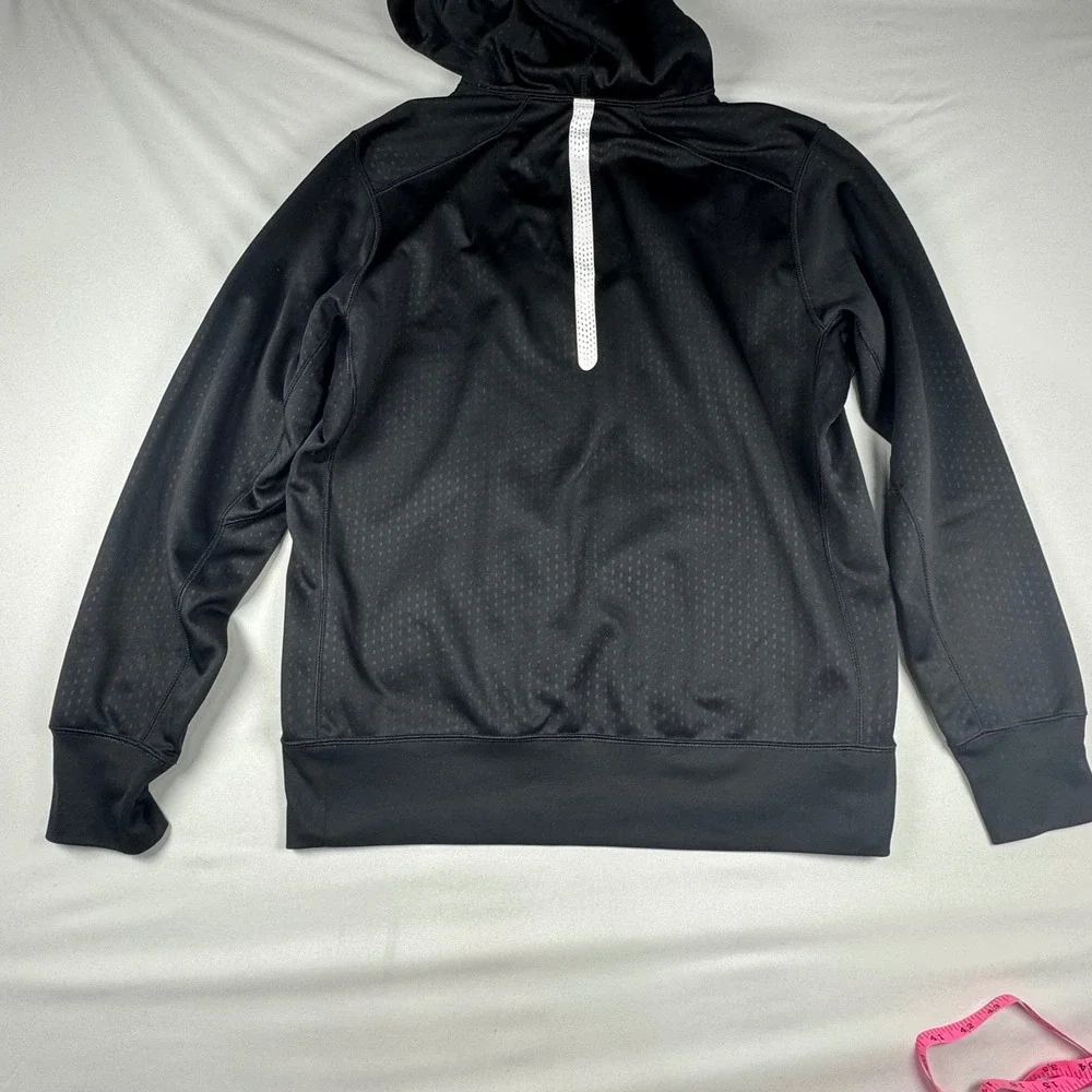 Nike Therma-FIT Duke Blue Devils Hoodie Mens Large Black Sweatshirt NCAA Logo